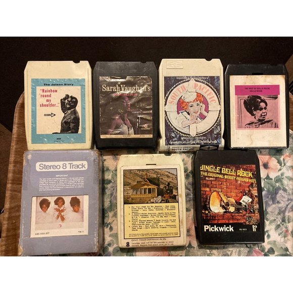Lot of 78 track Della Reese Sarah Vaughan Al Jolson Dianna Ross & Supremes Etc